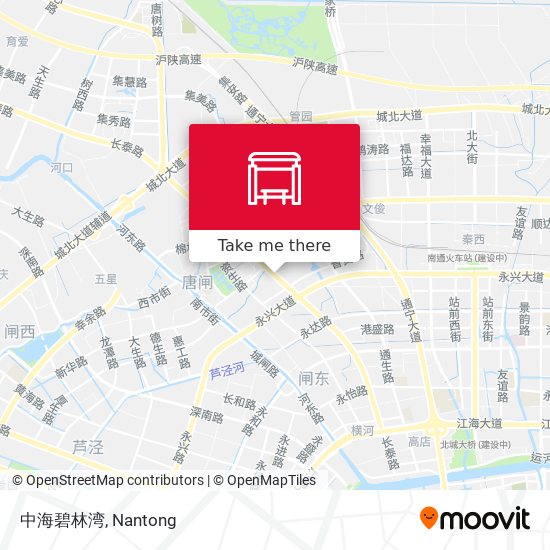 中海碧林湾 map
