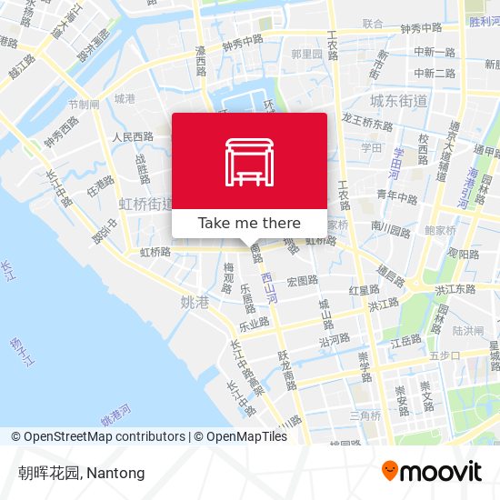朝晖花园 map