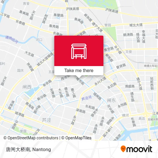 唐闸大桥南 map