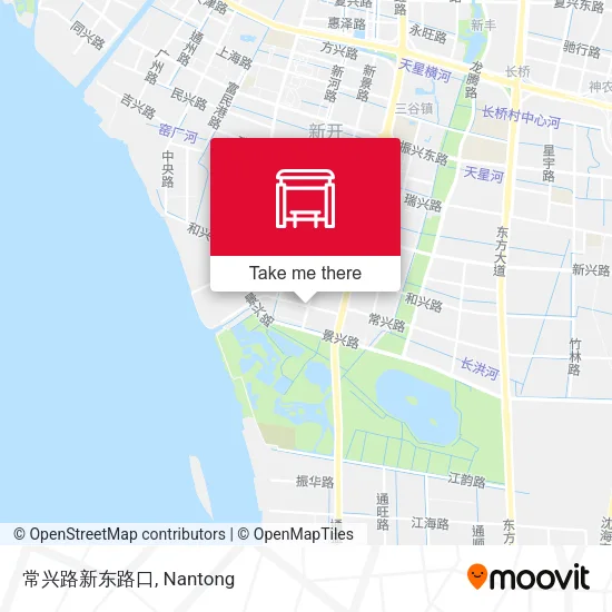 常兴路新东路口 map