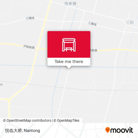 悦临大桥 map