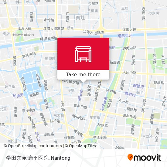 学田东苑·康平医院 map
