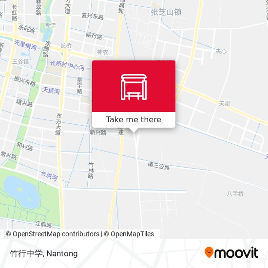 竹行中学 map