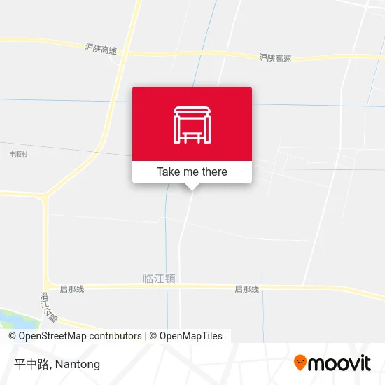 平中路 map