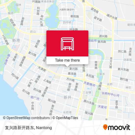 复兴路新开路东 map