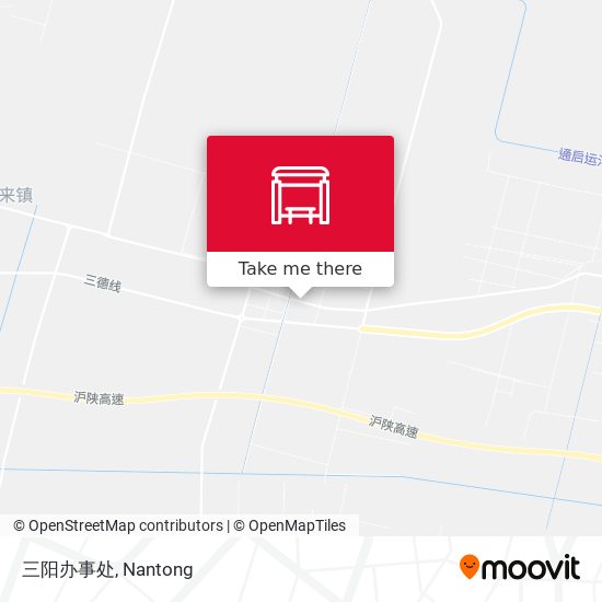 三阳办事处 map