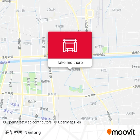 高架桥西 map