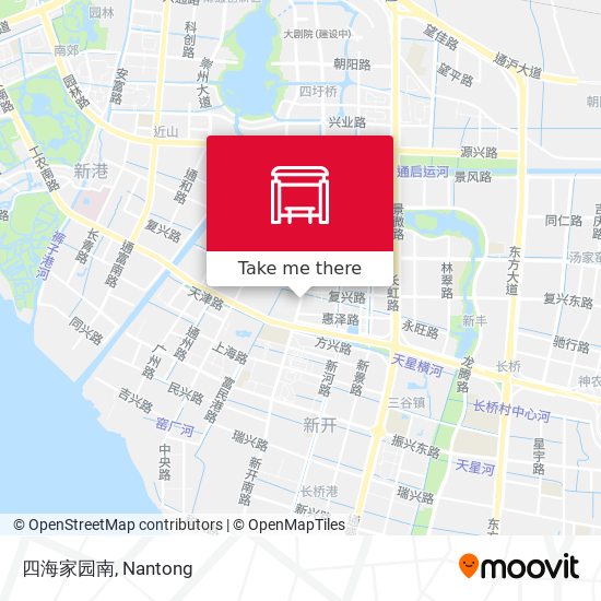 四海家园南 map