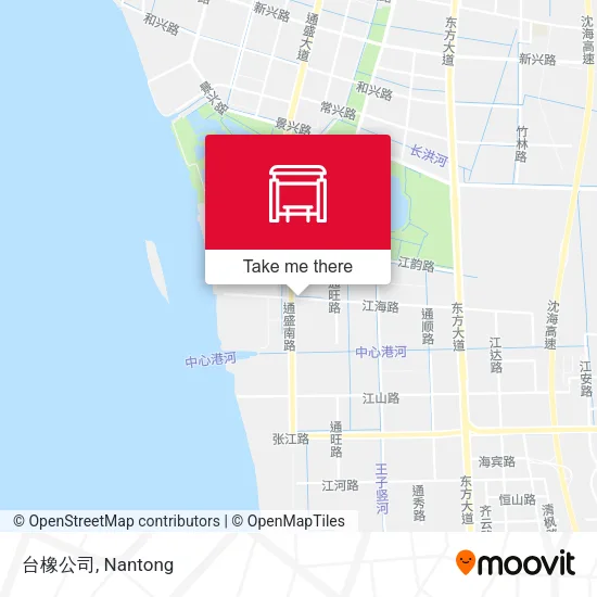 台橡公司 map