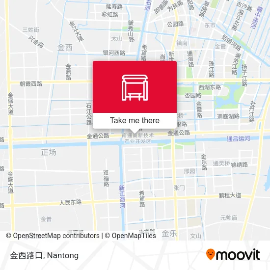 金西路口 map