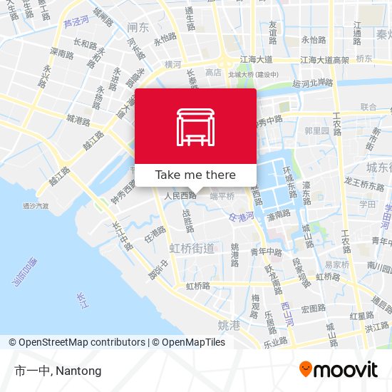市一中 map