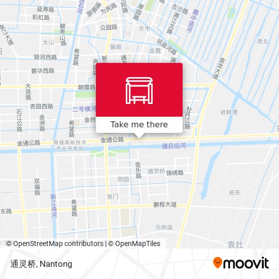 通灵桥 map