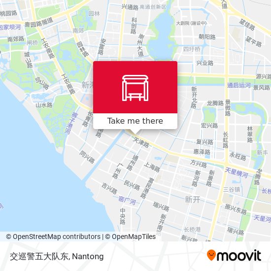 交巡警五大队东 map