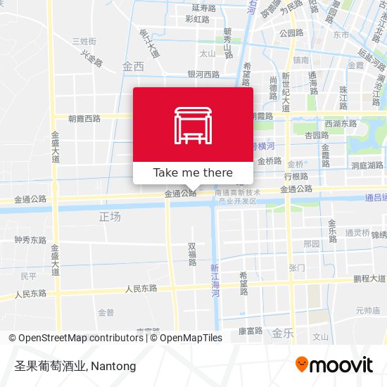 圣果葡萄酒业 map