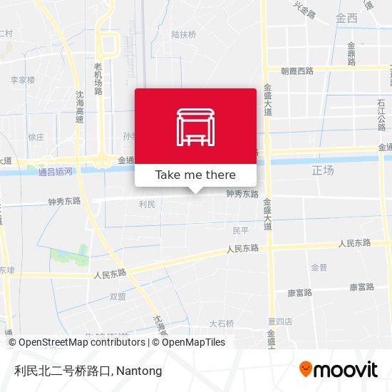 利民北二号桥路口 map