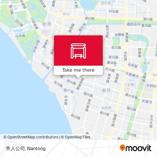 帝人公司 map