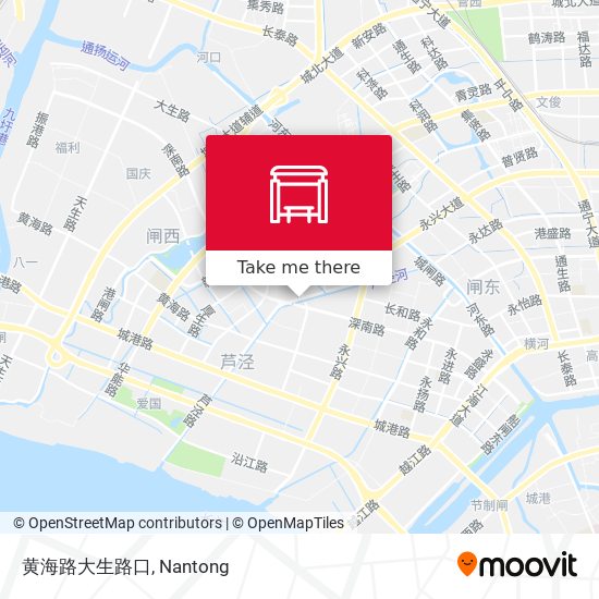 黄海路大生路口 map