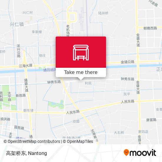 高架桥东 map