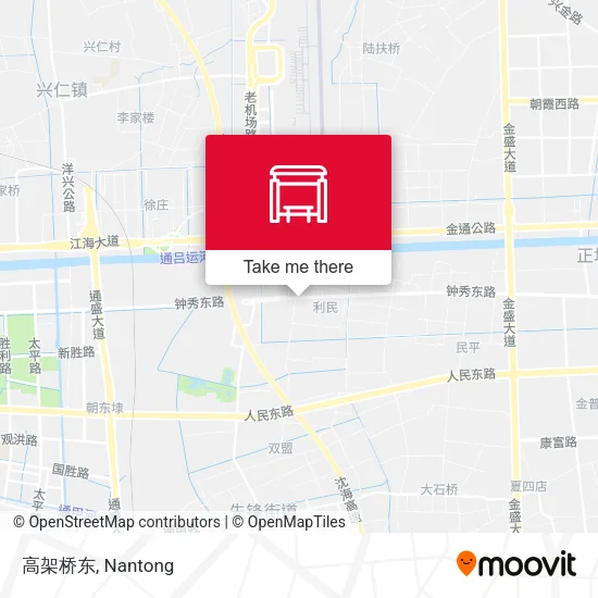 高架桥东 map