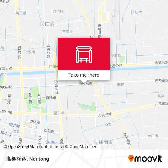 高架桥西 map