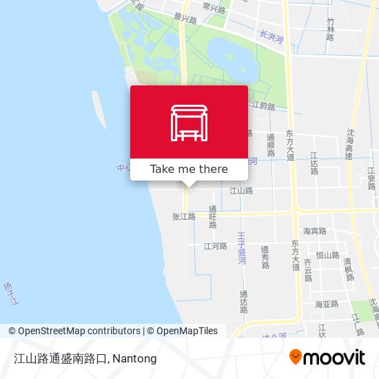 江山路通盛南路口 map