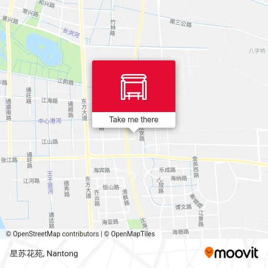 星苏花苑 map