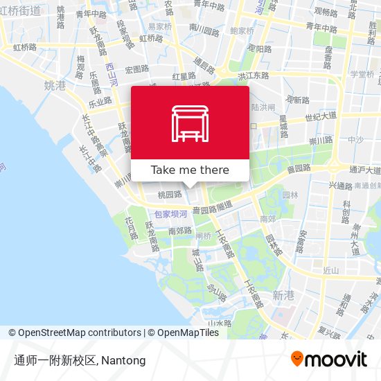 通师一附新校区 map