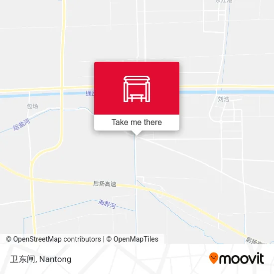 卫东闸 map