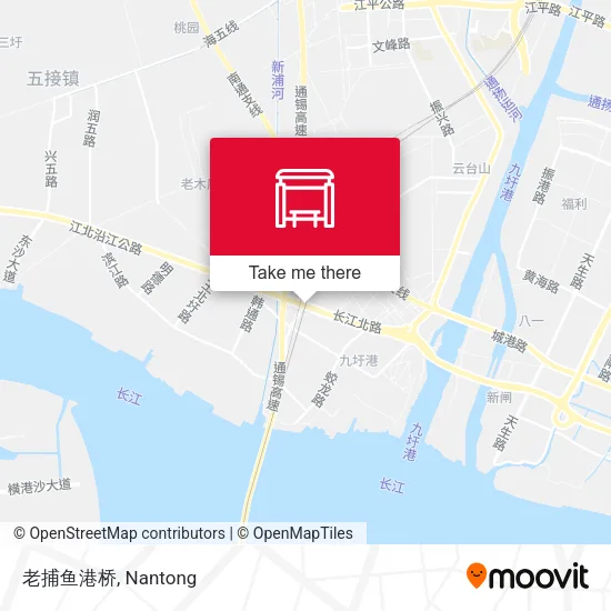 老捕鱼港桥 map