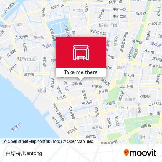 白塘桥 map