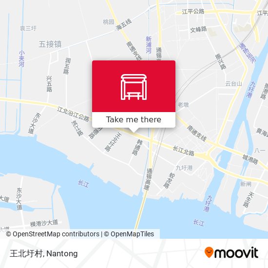 王北圩村 map