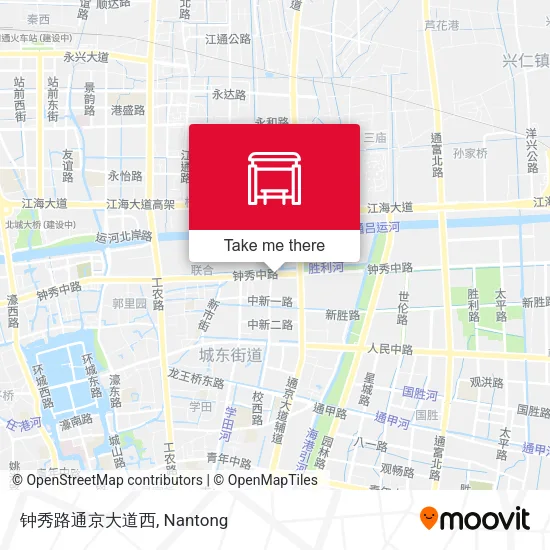钟秀路通京大道西 map