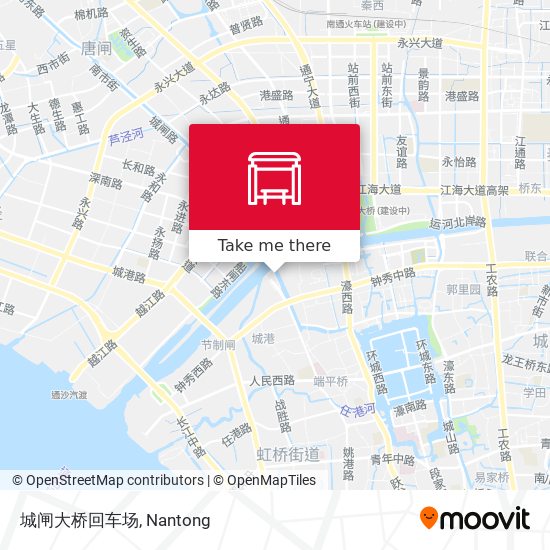 城闸大桥回车场 map