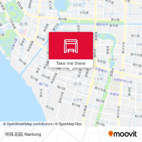 明珠花园 map