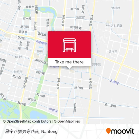 星宇路振兴东路南 map