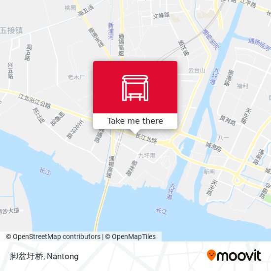 脚盆圩桥 map