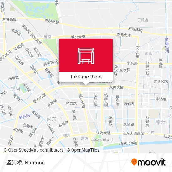 竖河桥 map