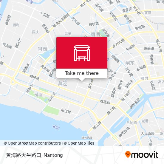 黄海路大生路口 map