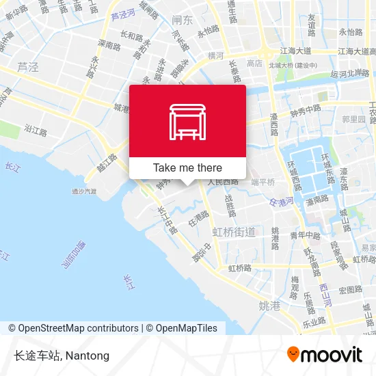 长途车站 map
