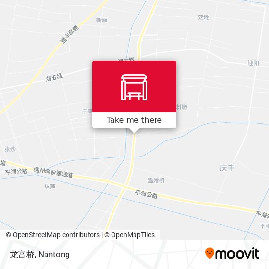 龙富桥 map
