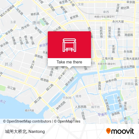 城闸大桥北 map