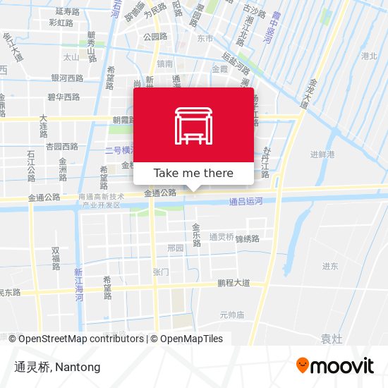 通灵桥 map