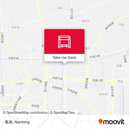 庵南 map