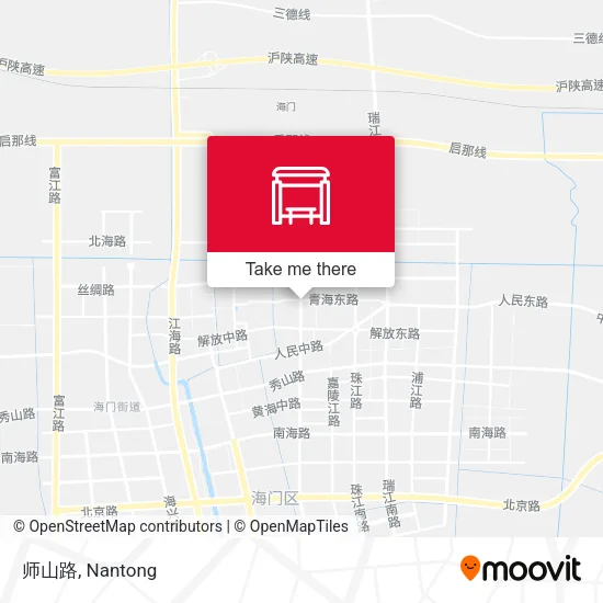 师山路 map