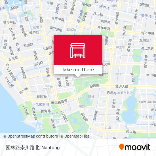 园林路崇川路北 map