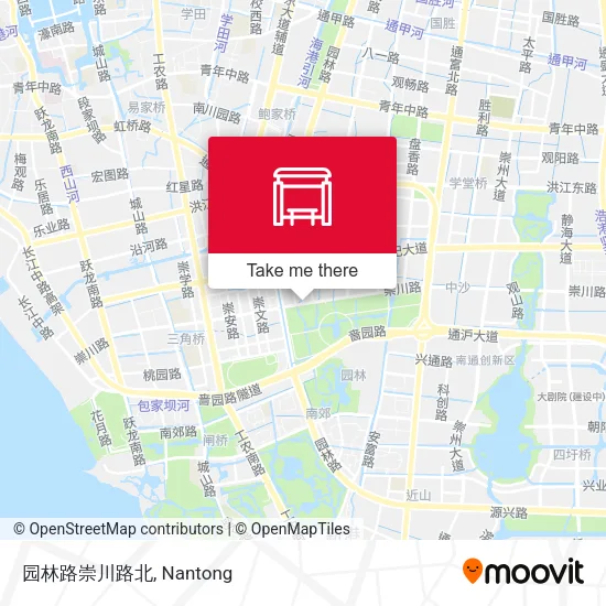 园林路崇川路北 map