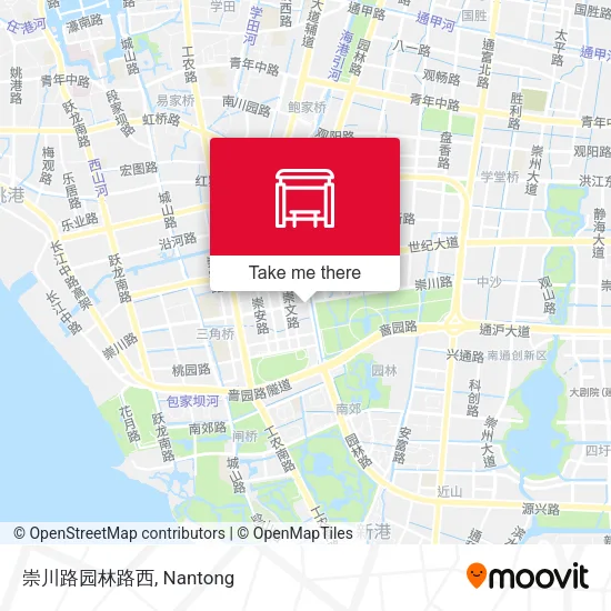 崇川路园林路西 map