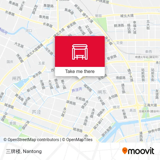 三牌楼 map