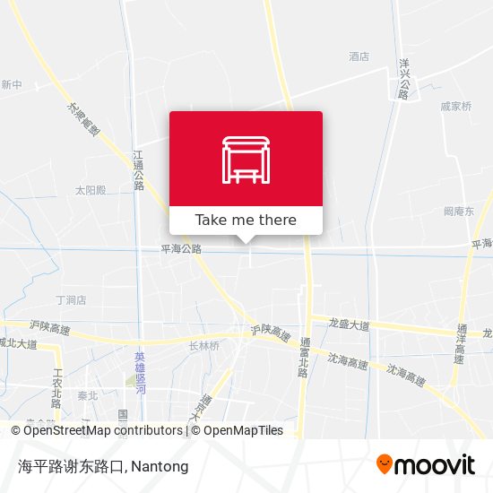 海平路谢东路口 map
