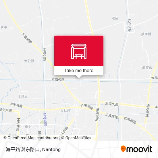 海平路谢东路口 map